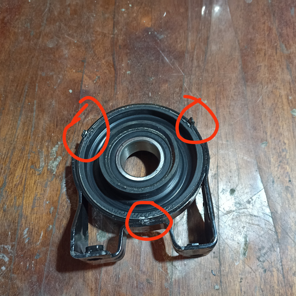 Альтернатива оригинальному подвесному подшипнику кардана Рено Дастер ...