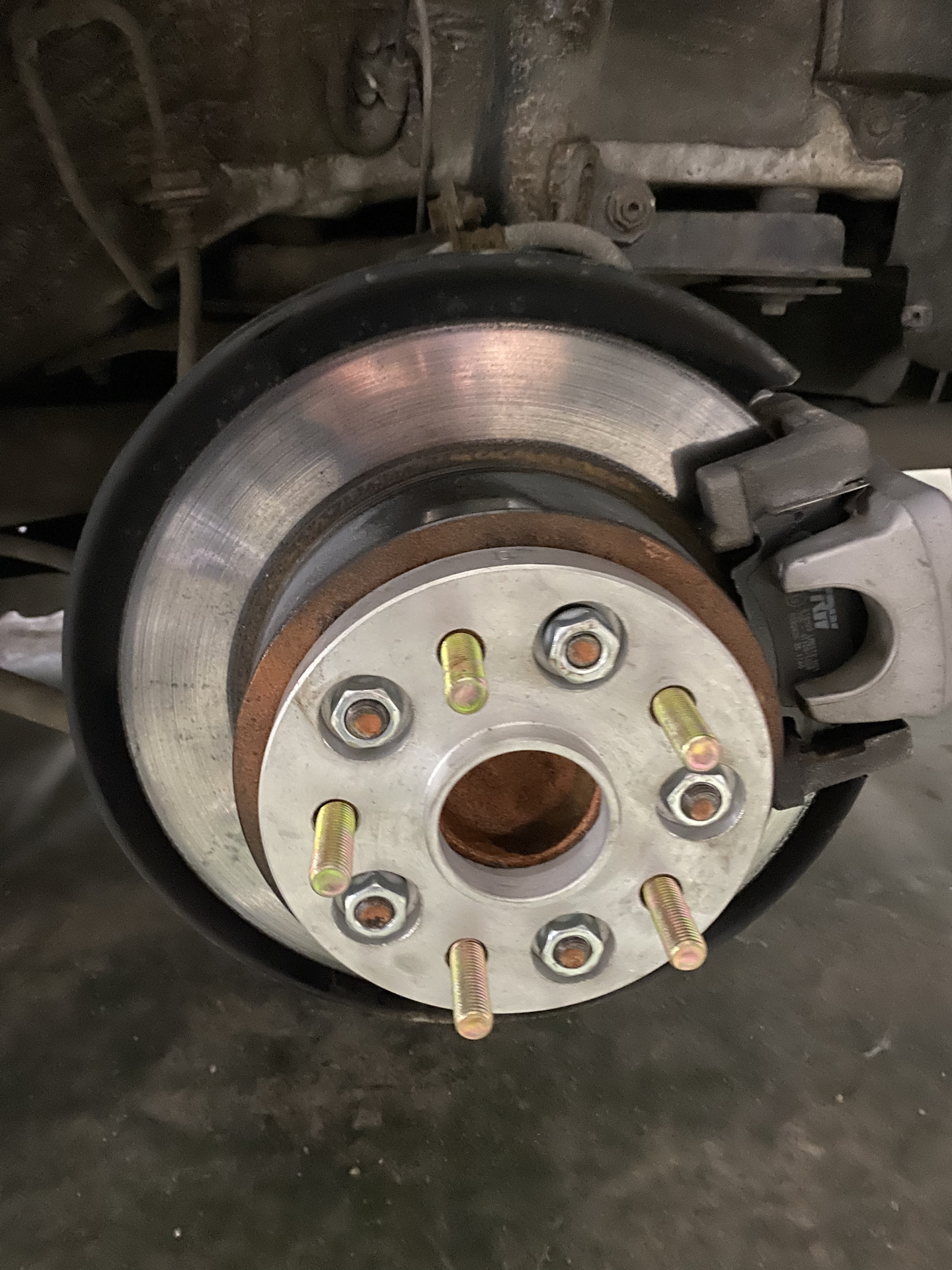 Проставки ступицы 20 мм — Toyota Camry (XV50), 3,5 л, 2013 года ...