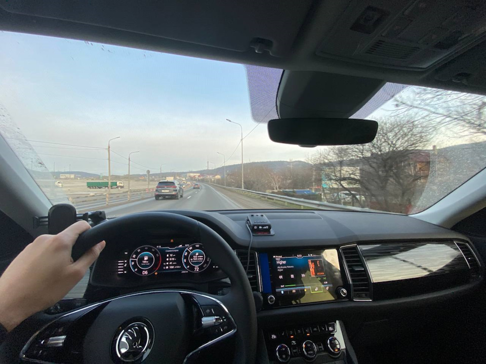 Возвращение в Москву. Поездка 1500 км. 15 часов в пути. — Skoda Kodiaq ...