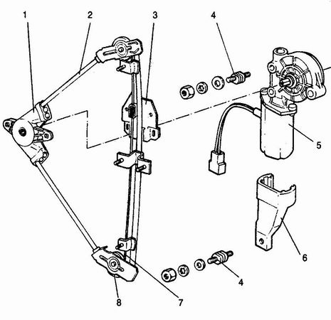 Схема установки стеклоподъемника уаз