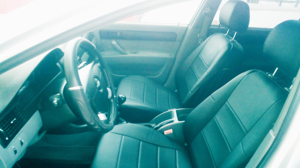 Экокожа — Chevrolet Lacetti Sedan, 1,4 л, 2007 года | стайлинг | DRIVE2