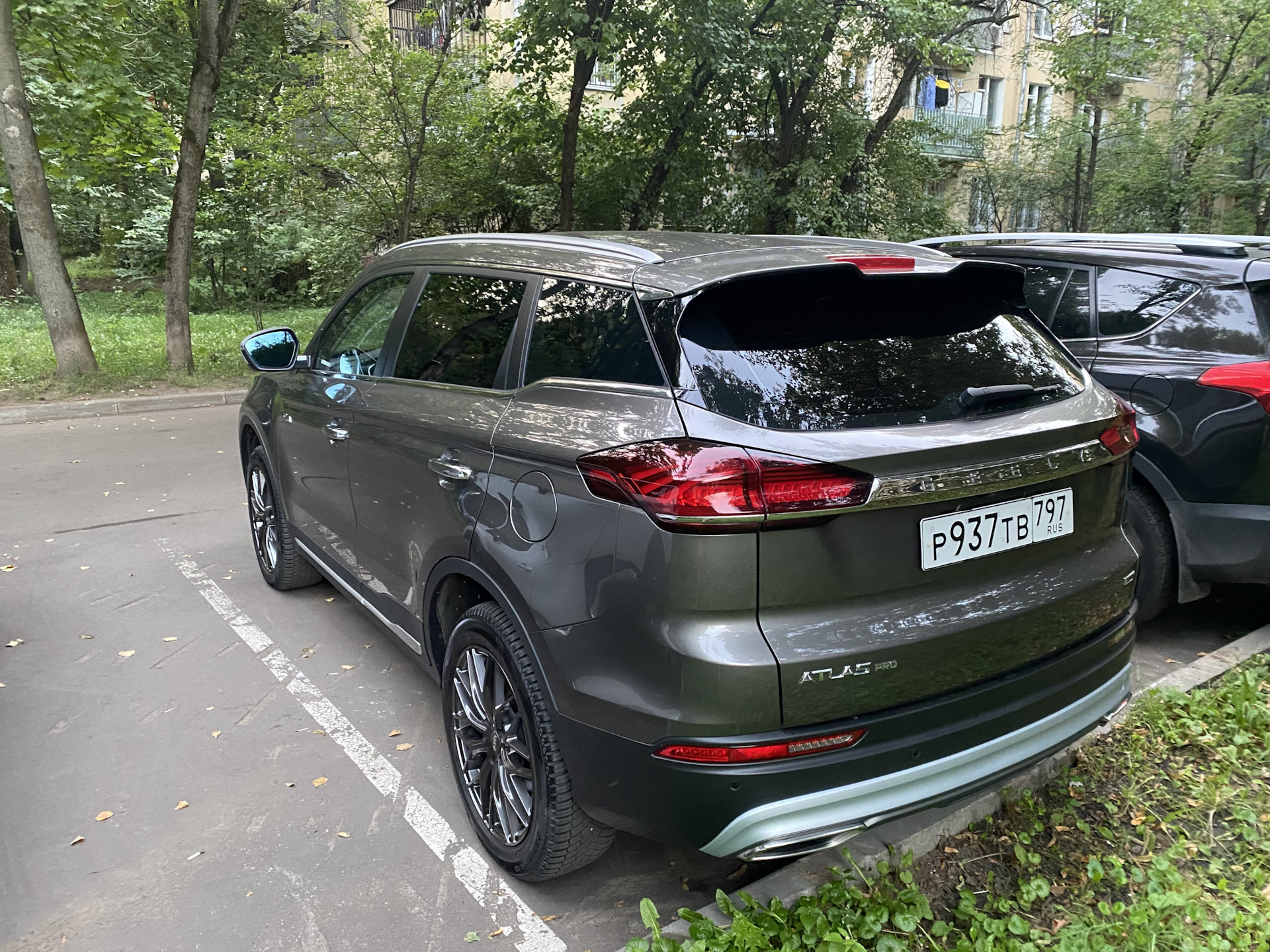 12. Тонировка. — Geely Atlas Pro, 1,5 л, 2023 года | аксессуары | DRIVE2