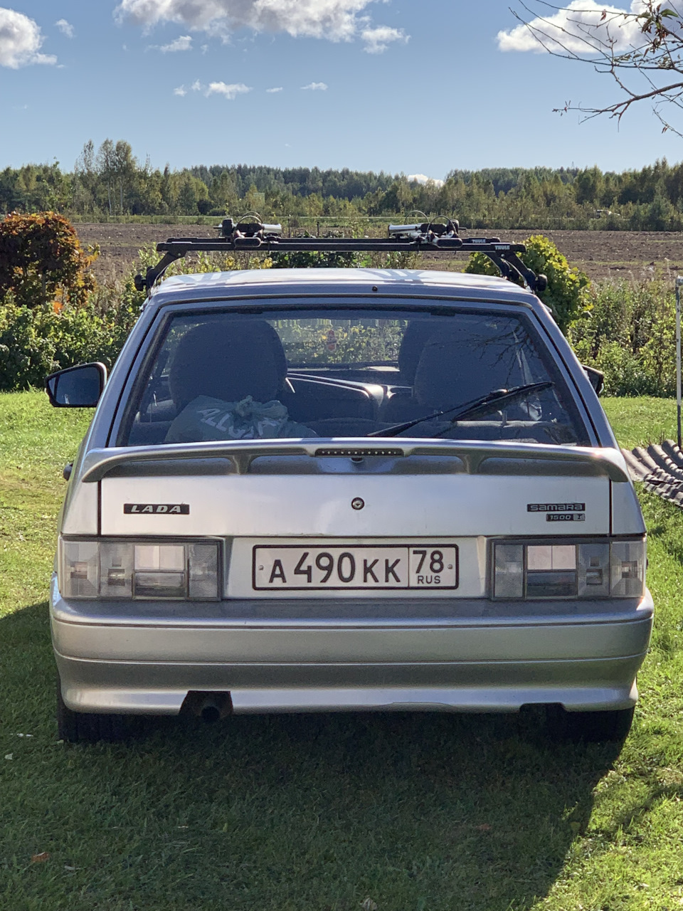 Белые задние фонари. — Lada 2114, 1,5 л, 2005 года | стайлинг | DRIVE2