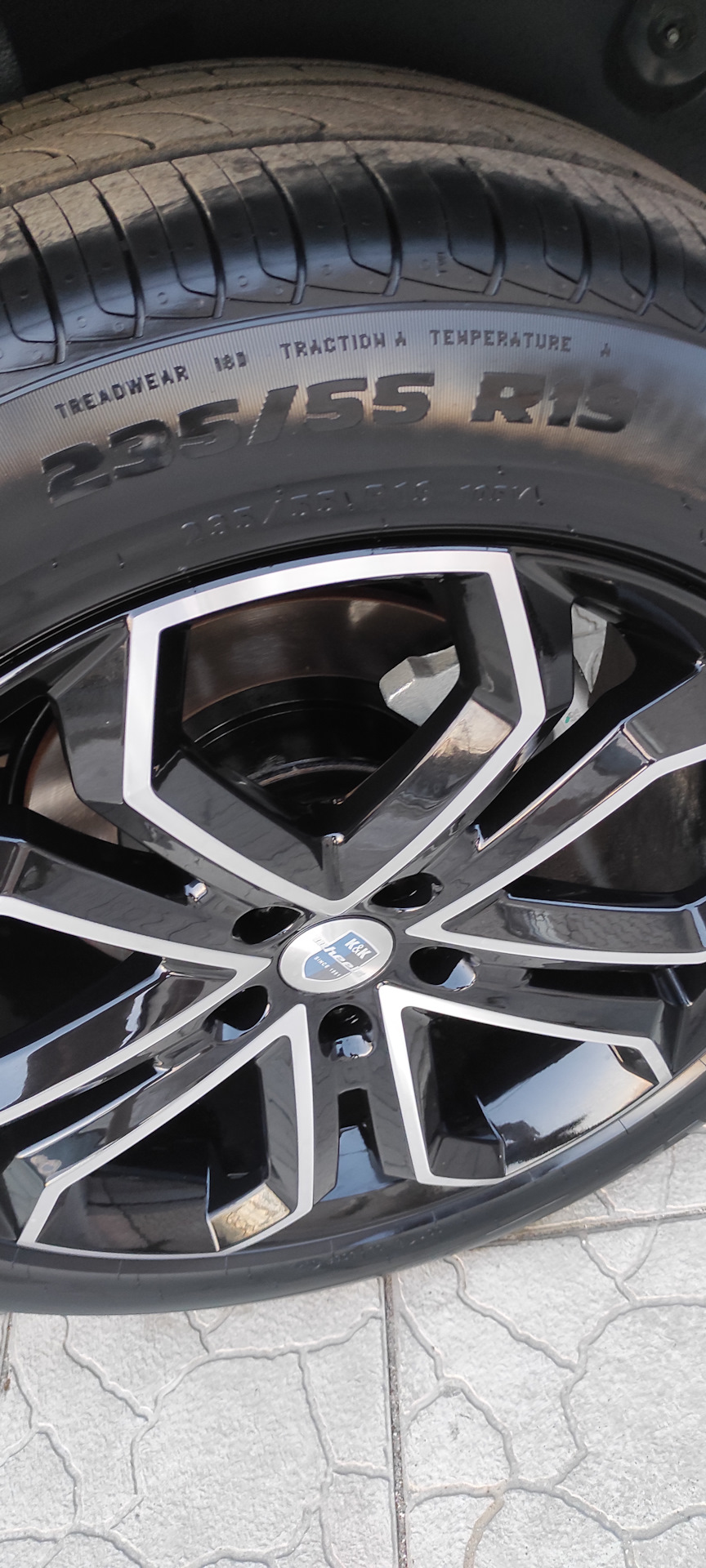 Шины, диски, подкрылки, тормозные накладки. — Haval F7x, 2 л, 2024 года ...