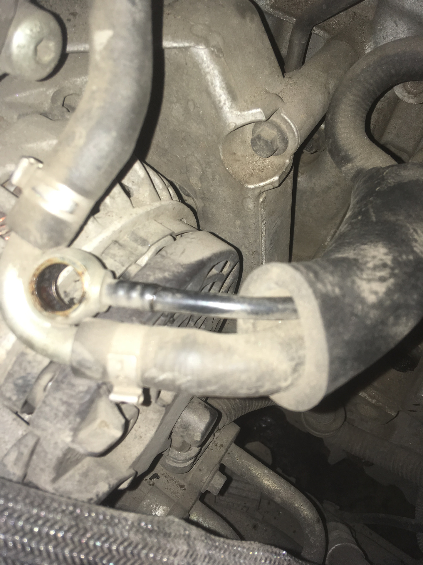 Рециркуляция картерных газов(маслоуловитель) мотор 2,5 турбо — DRIVE2