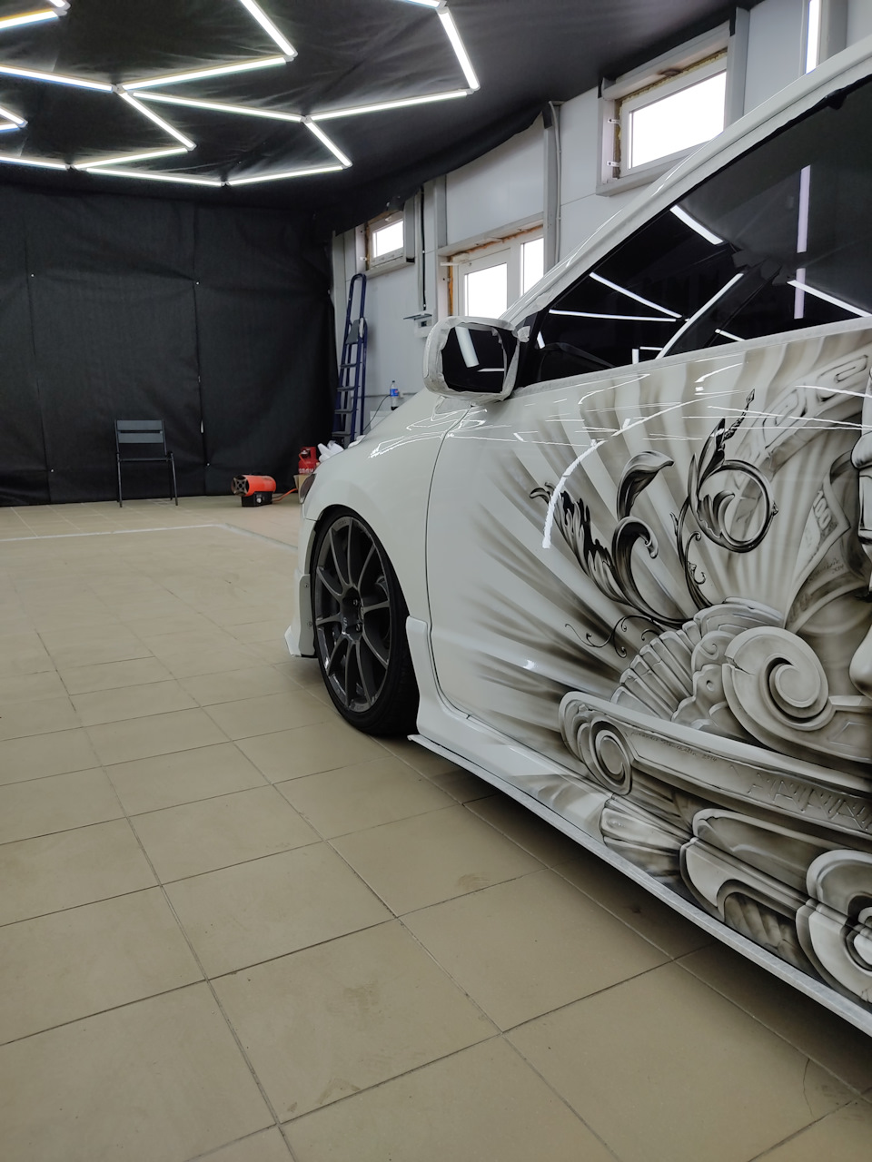 Полировка и нанесение жидкого стекла — Honda Civic Coupe (8G), 1,8 л ...