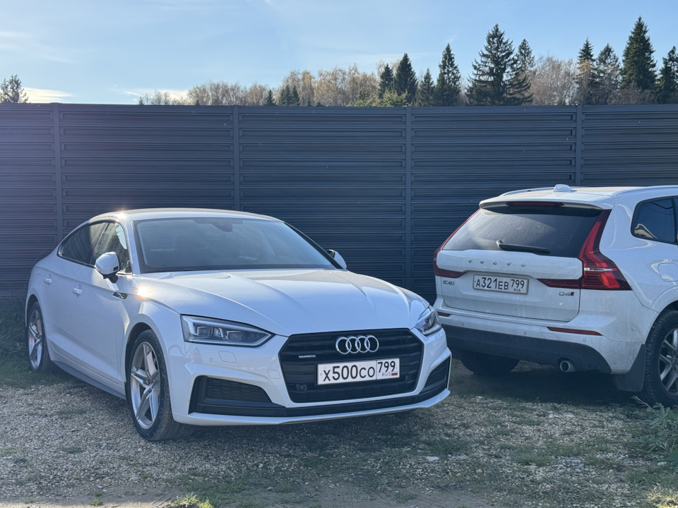 Photo from the logbook Audi A5 Sportback (2G)