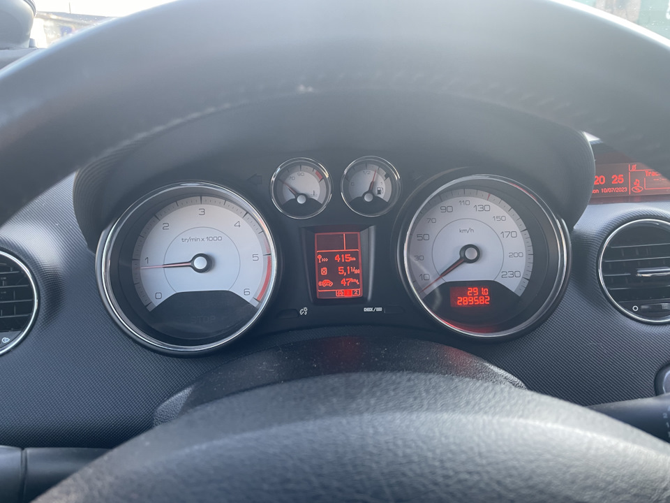 Замена чашки амортизатора, шаровой опоры левой, схождение. — Peugeot ...