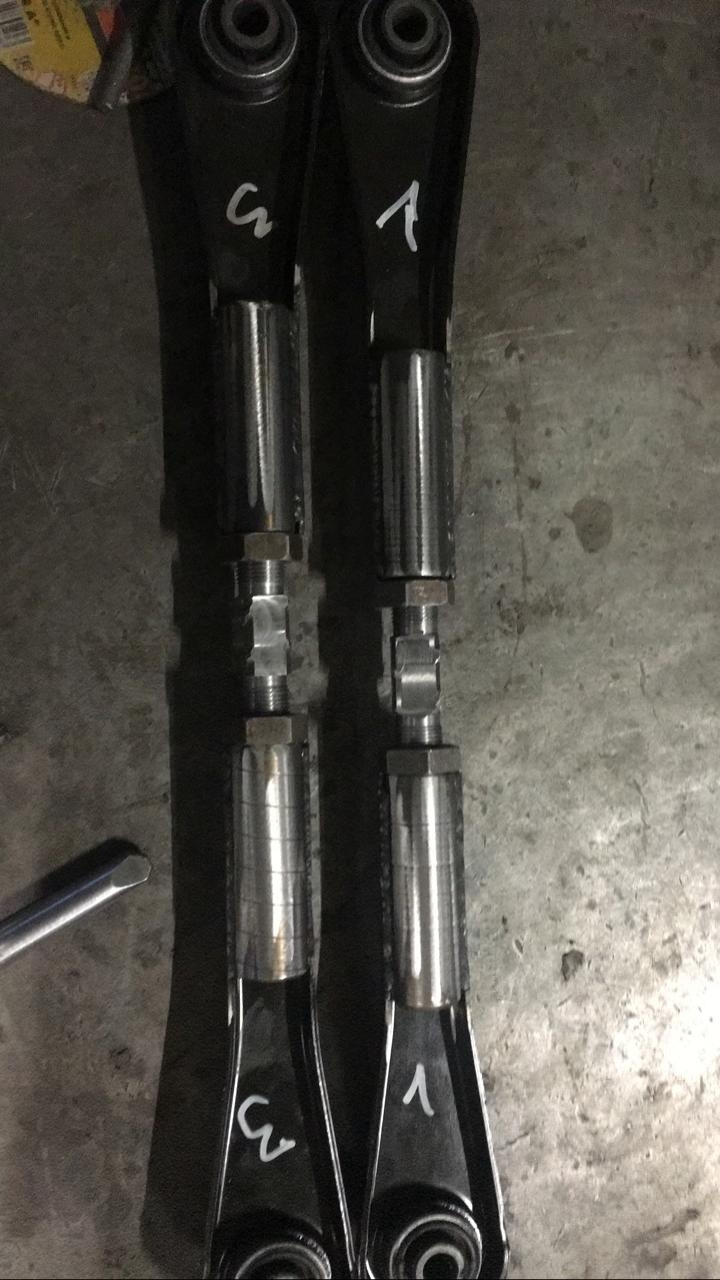 Регулируемые развальные тяги. — Citroen C5 (2G), 2 л, 2008 года ...