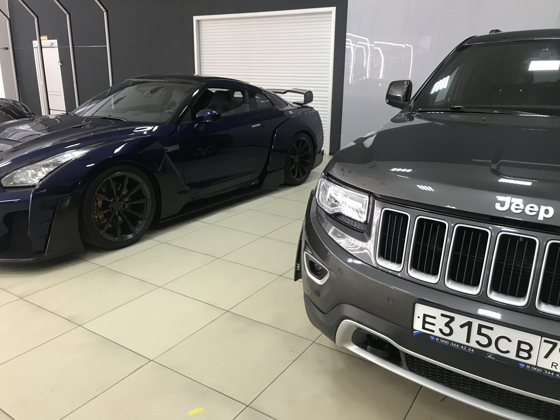 Рестайлинг проект на базе Jeep GC WK2 для Сони Темниковой — SCL GLOBAL ...