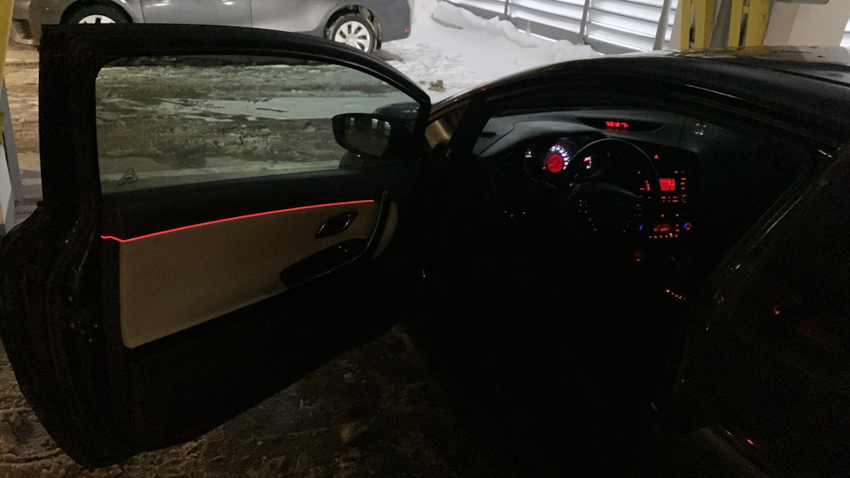 Контурная подсветка Киа Сид jd купе — DRIVE2