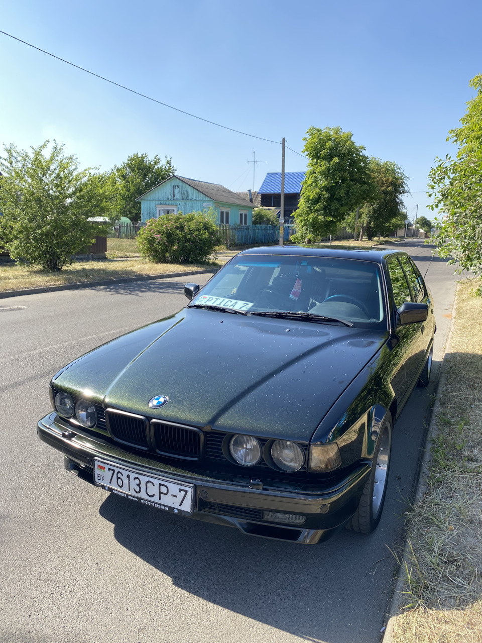 Е32 в хорошие руки — BMW 7 series (E32), 4 л, 1993 года | продажа машины |  DRIVE2