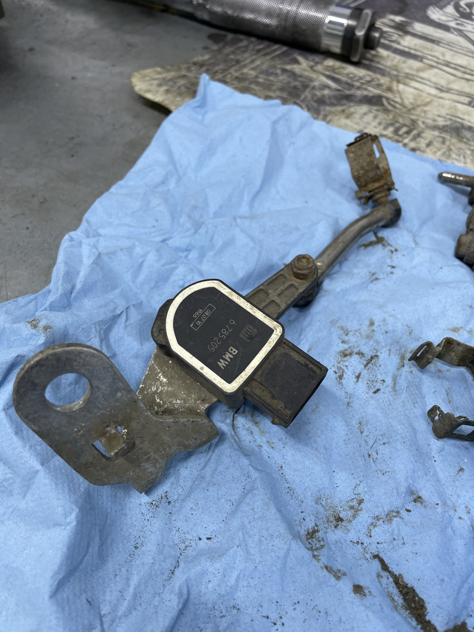 6785205 Датчик, Ксеноновый Свет (Регулировка Угла Наклона Фар) BMW ...