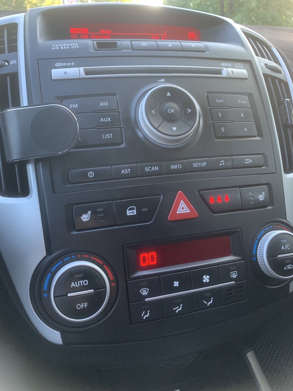 Самодиагностика климата — KIA Ceed (1G), 1,6 л, 2011 года | наблюдение ...