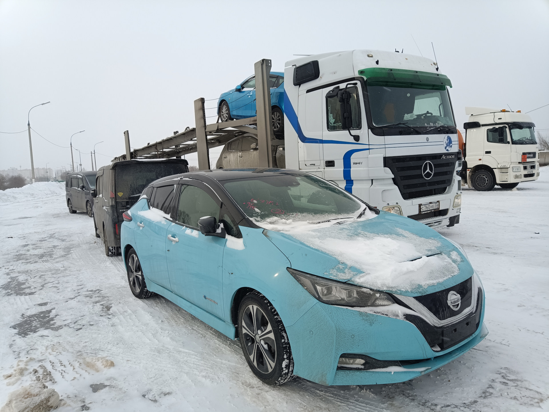 Получение в Воронеже! Ура! — Nissan Leaf (2G), 2018 года | покупка машины |  DRIVE2