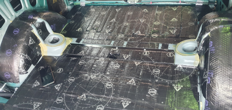 Шумоизоляция нивы, пол. — Lada 4x4 3D, 1,7 л, 2001 года | тюнинг | DRIVE2