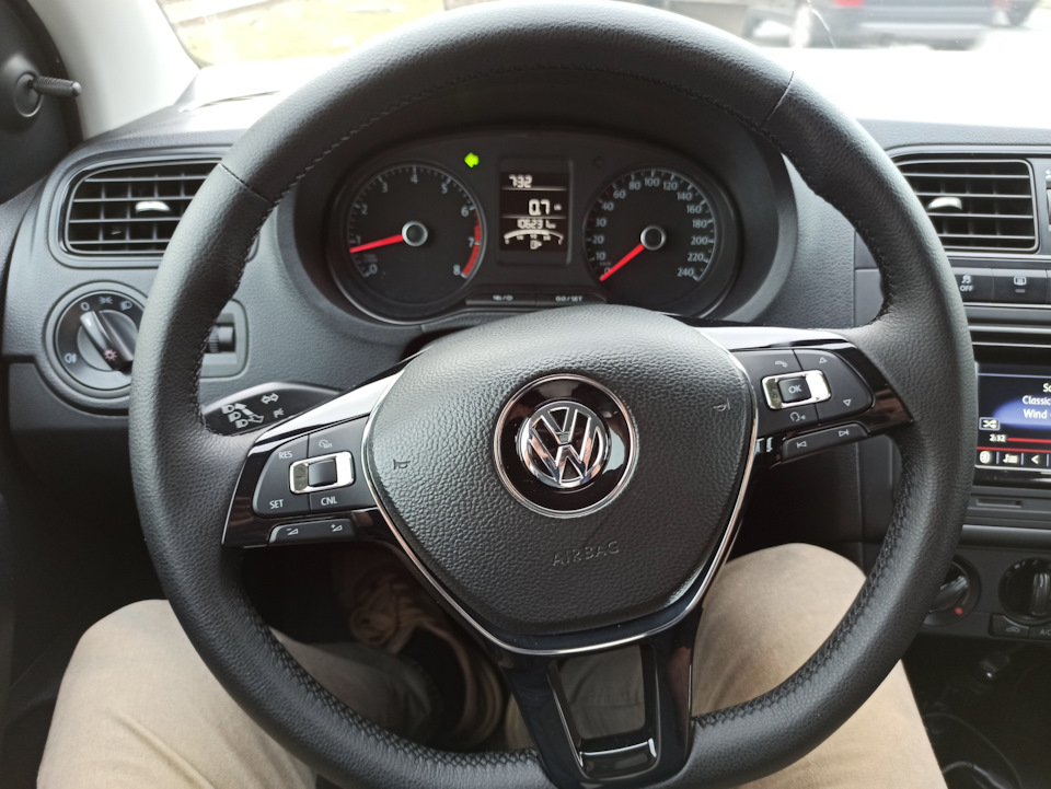 Мультируль установлен — Volkswagen Polo Sedan