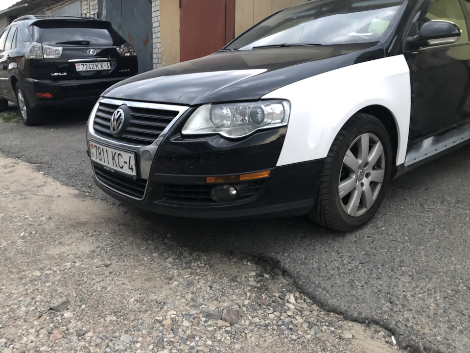 Крылья из стеклопластика для Фольксваген пассат В6! — DRIVE2