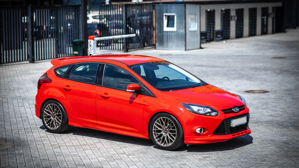 Candy Red Ford Focus