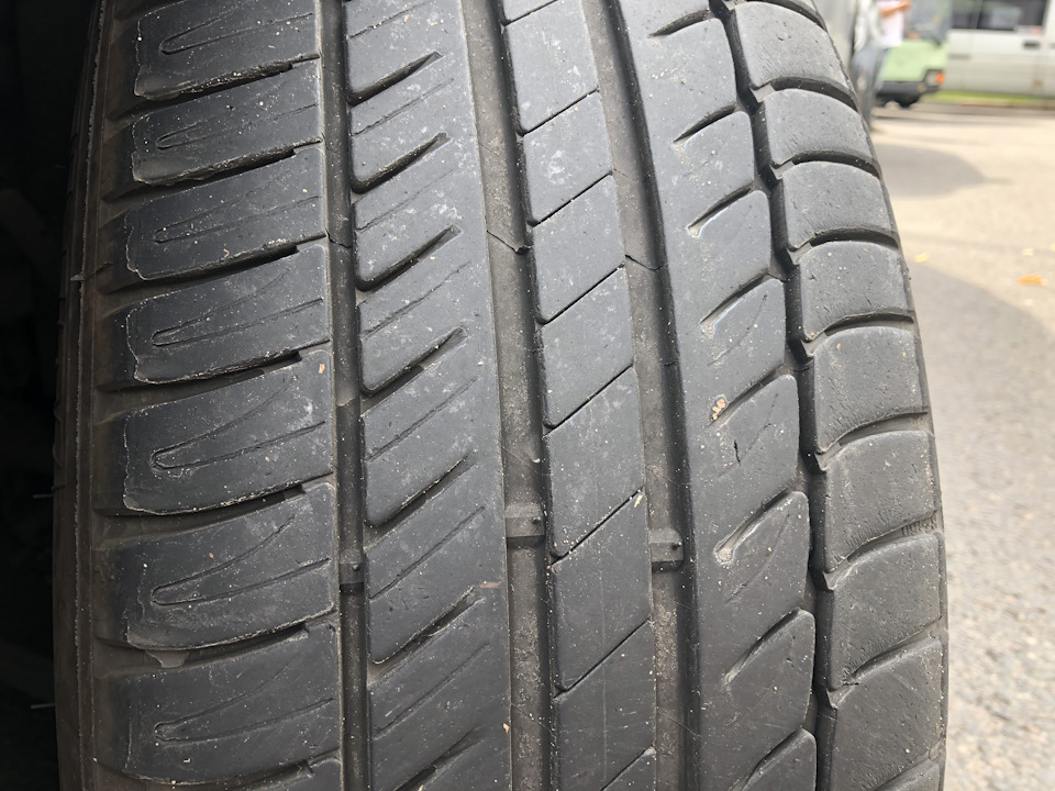 Неравномерный износ шин — Citroen DS4, 1,6 л., 2014 года | наблюдение ...