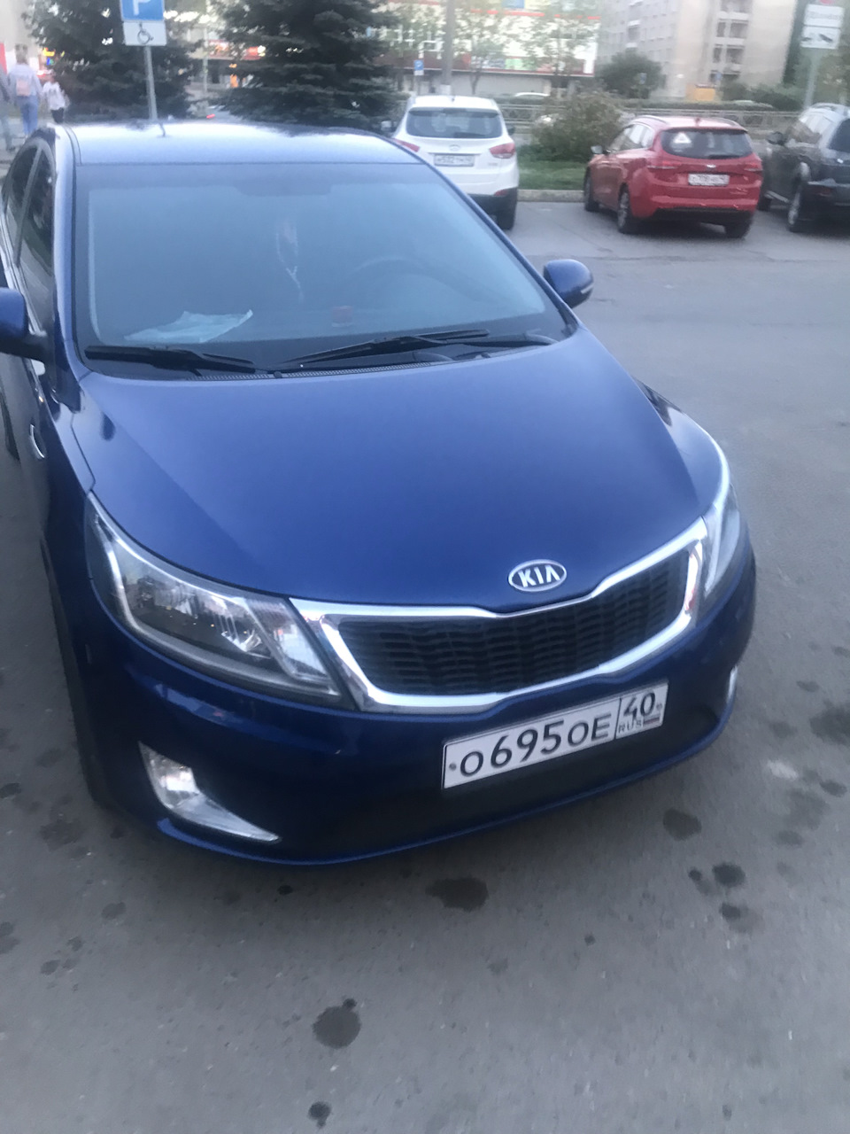 Точка — KIA Rio (3G), 1,6 л, 2011 года | продажа машины | DRIVE2