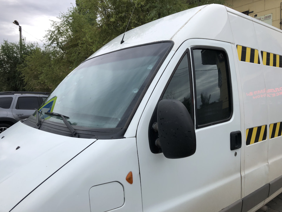 Магнитные шторки на боковые окна. — FIAT Ducato III, 2,3 л, 2011 года ...