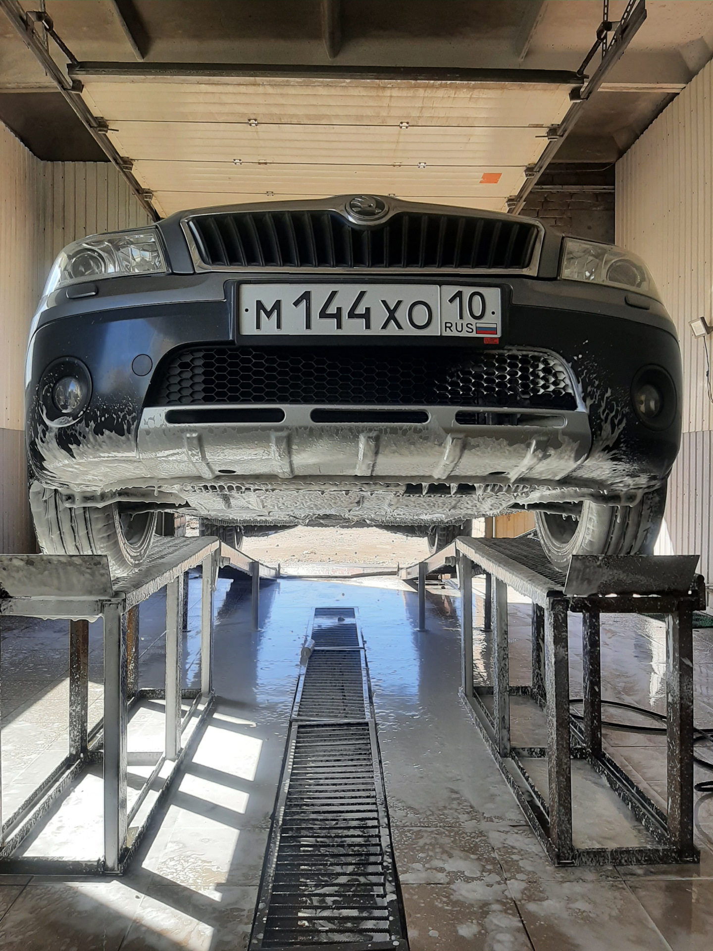 Утановка амортизаторов Kayaba Ultra SR+ пружины Combi RS — Skoda ...