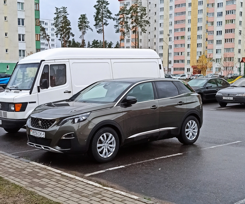 Комплект зимней резины и дисков — Peugeot 3008 (2G), 1,5 л, 2019 года ...