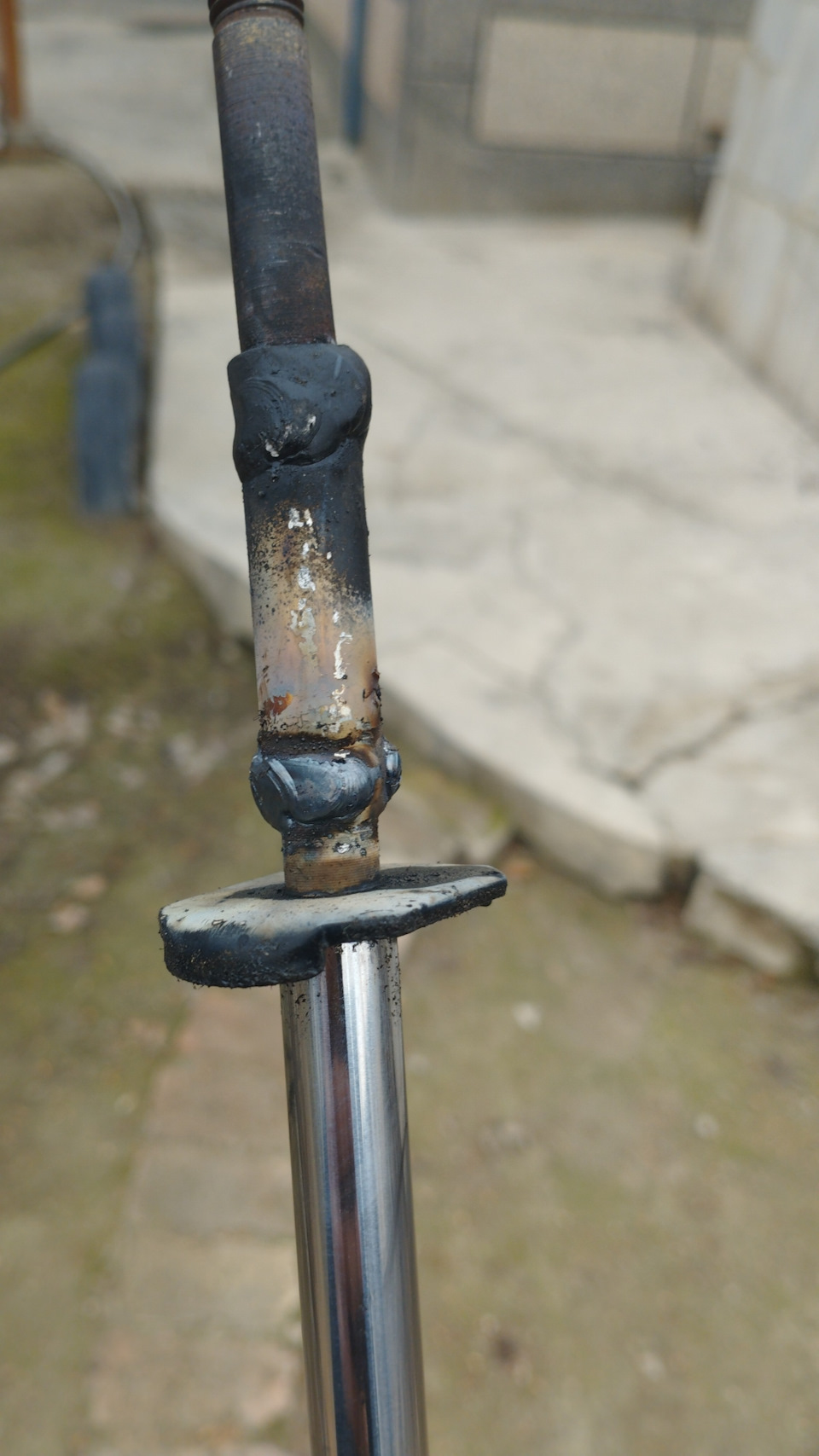 Задние амортизаторы от Волги на Омегу Б — по быстрому — Opel Omega B, 2 ...