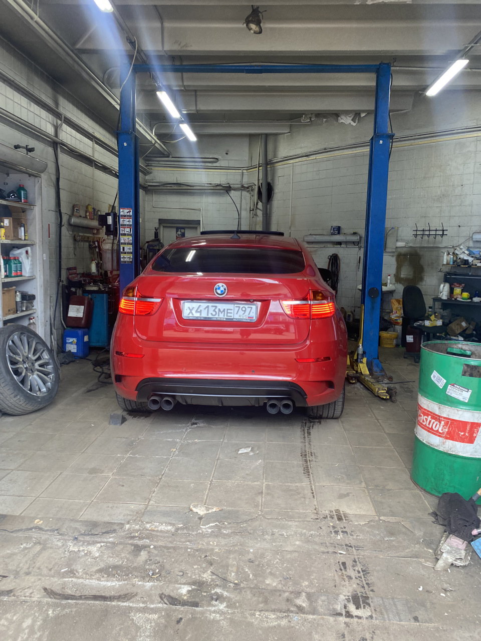 Рычаги рваные сайленблоки — BMW X6 M (E71), 4,4 л, 2011 года | визит на ...