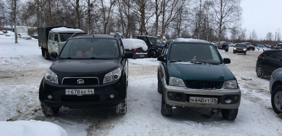 Первое и второе поколение — Daihatsu Terios (2G)