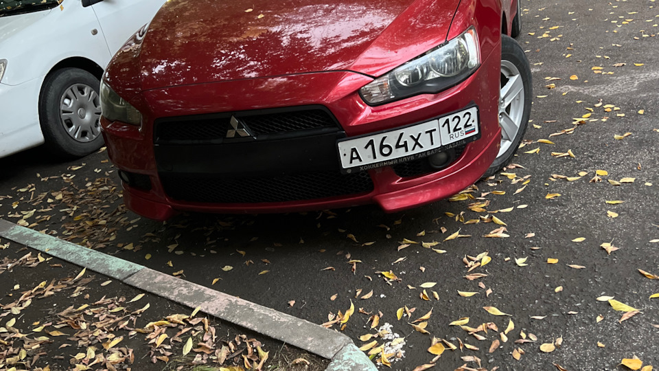 ПОМОЩЬ! Глухой удар сзади — Mitsubishi Lancer X, 2 л, 2008 года ...