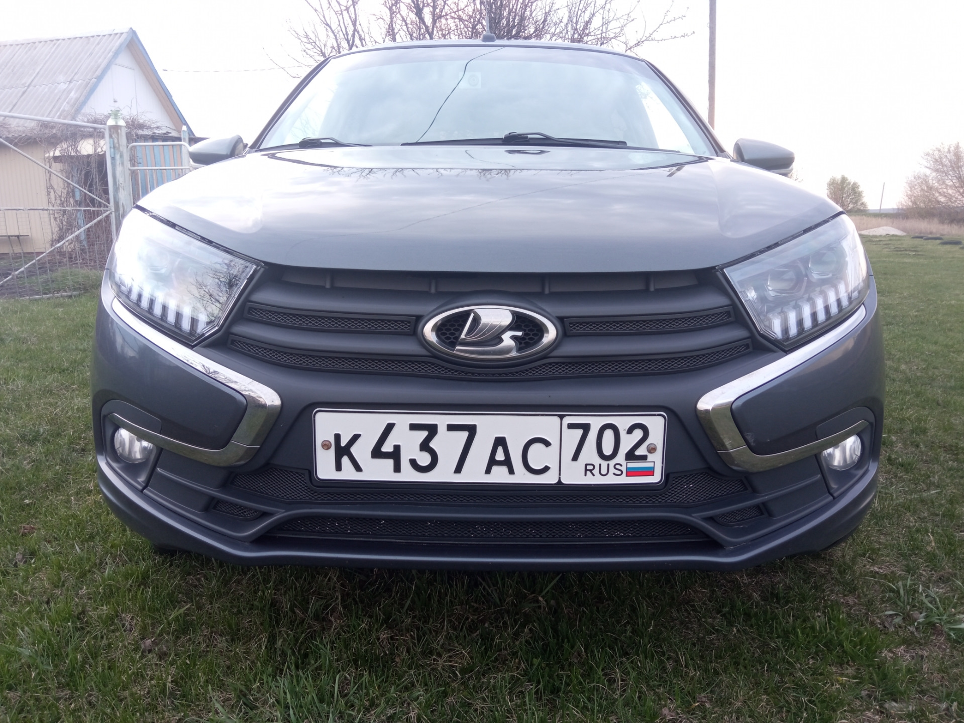 Отзыв на Full Led фары на Лада Гранта ФЛ — Lada Гранта Лифтбек (2-е ...