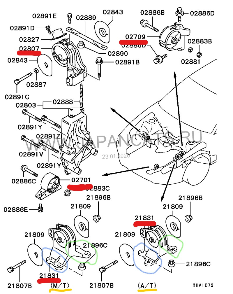 49 Опрос на тему подушек для 6а13 — Mitsubishi Galant (8G), 2,5 л, 2000  года | запчасти | DRIVE2