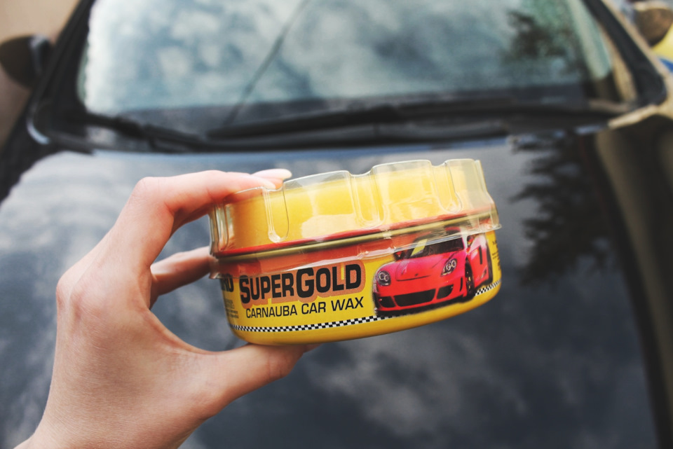 Carnauba Car Wax Super Gold Liquid - ABRO