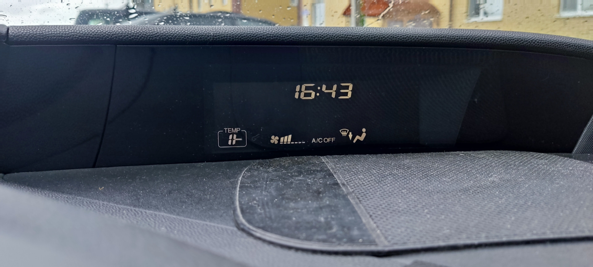 Повторное устранение болезни дисплея климата — Honda Civic 5D (8G), 1,8 ...