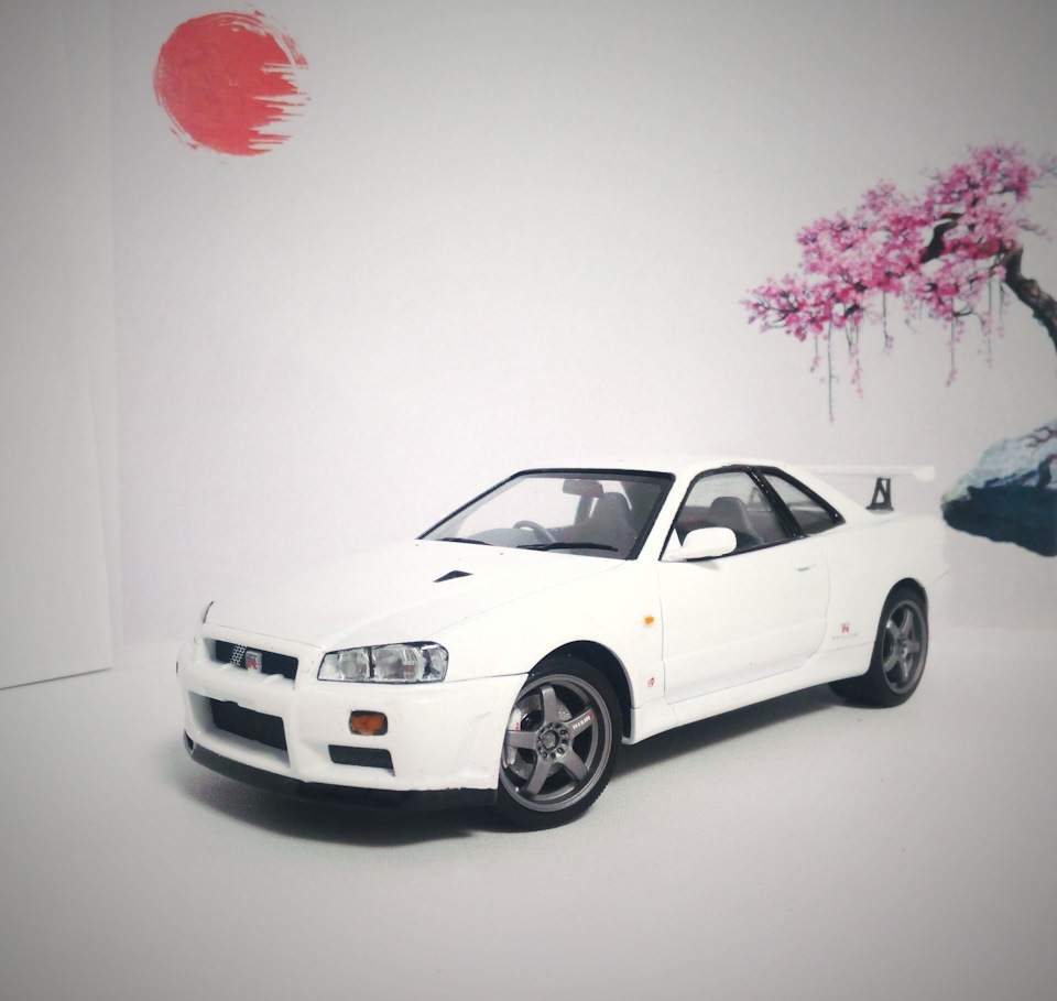 Мое хобби #3 Nissan skyline gtr r34 spec-v2 nur — DRIVE2