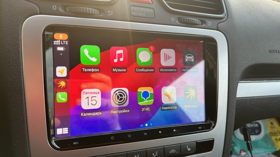 Teyes + carplay + внешний микрофон — Volkswagen Scirocco (3G), 1,4 л