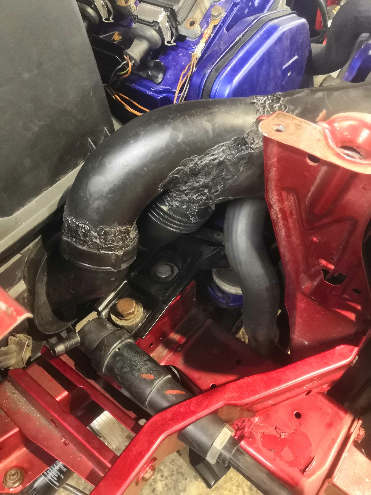 Заборник воздуха воздушного фильтра или "как словить геморрой при свапе ...