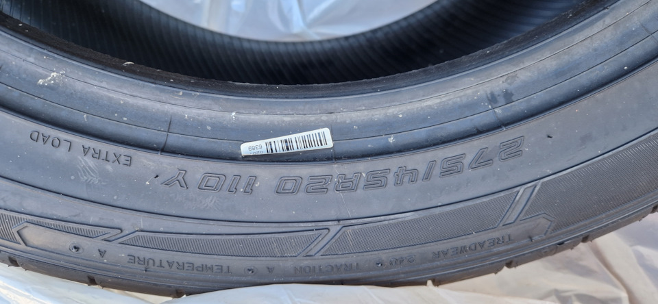 Шины летние Dunlop 275/45 R20. | 84 000 ₽ в городе Калуга | DRIVE2