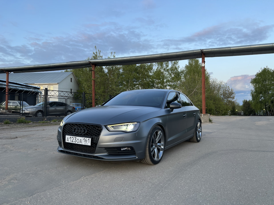 Накладки арок и решетка rs3 — Audi A3 Sedan (8V), 1,8 л, 2014 года ...