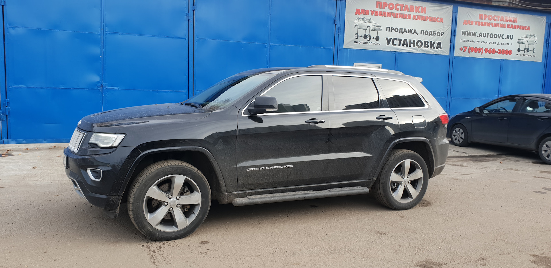 Проставки для увеличения клиренса jeep grand cherokee wk2