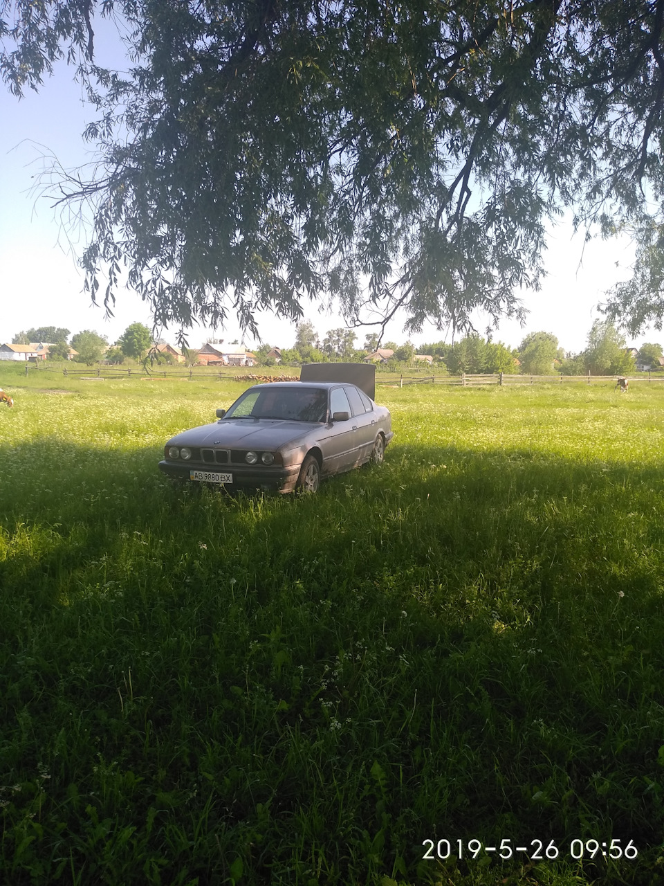 Проходимость по бездорожью, Отдых на рыбалке — BMW 5 series (E34), 2 л ...