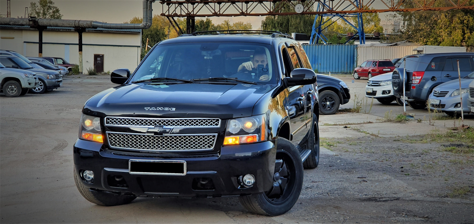 Chevrolet Tahoe gmt900 антихром