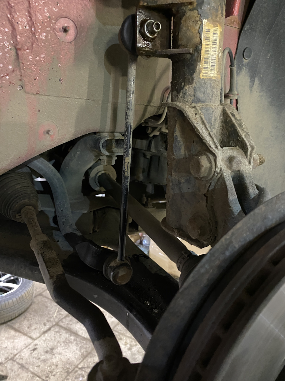 Стойки стабилизатора фирмы Трек — Lada Vesta, 1,6 л, 2018 года | визит ...