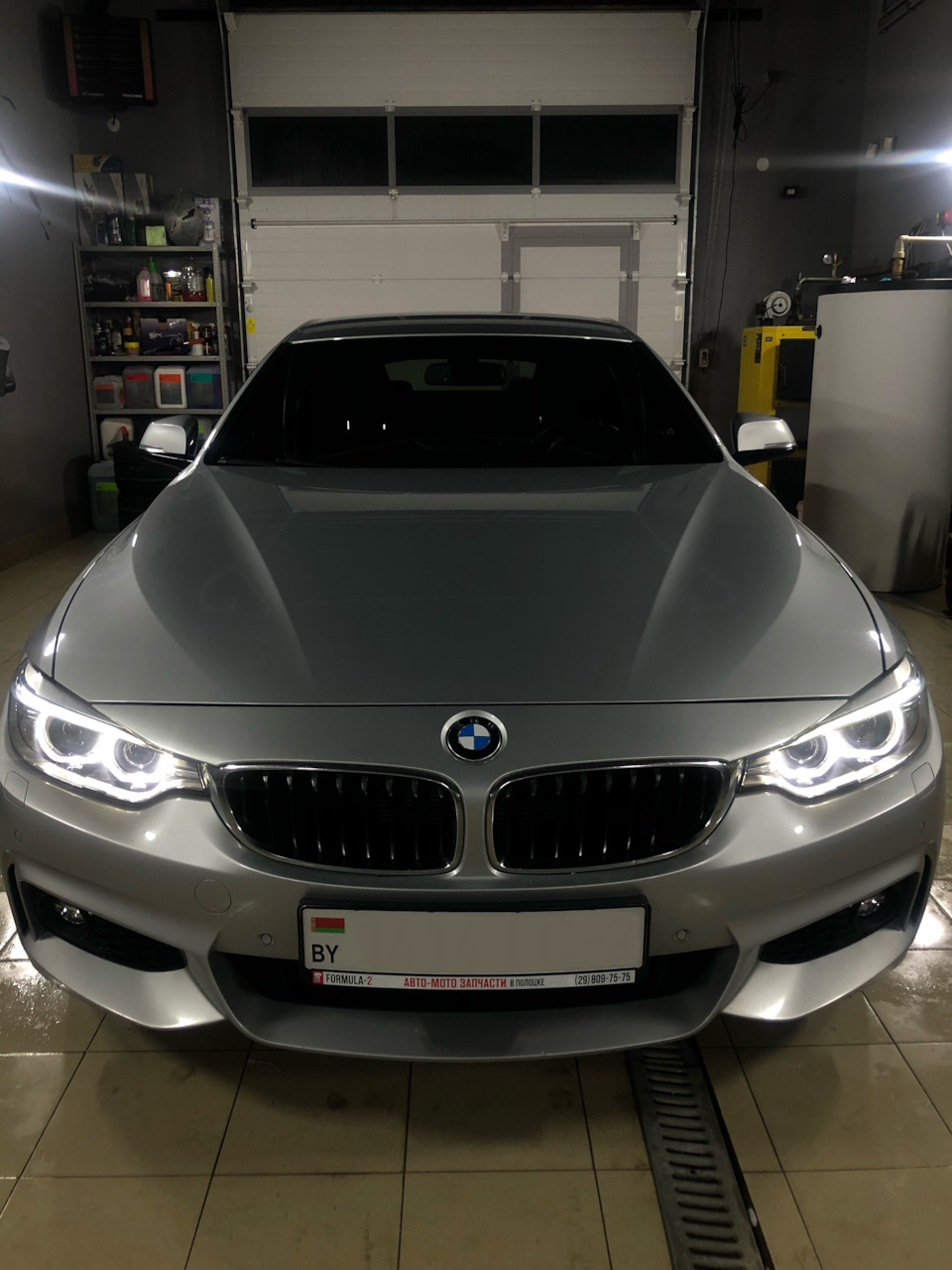 Детейлинг салона + подкапотного пространства — BMW 4 series Gran Coupe  (F36), 2 л, 2014 года | мойка | DRIVE2