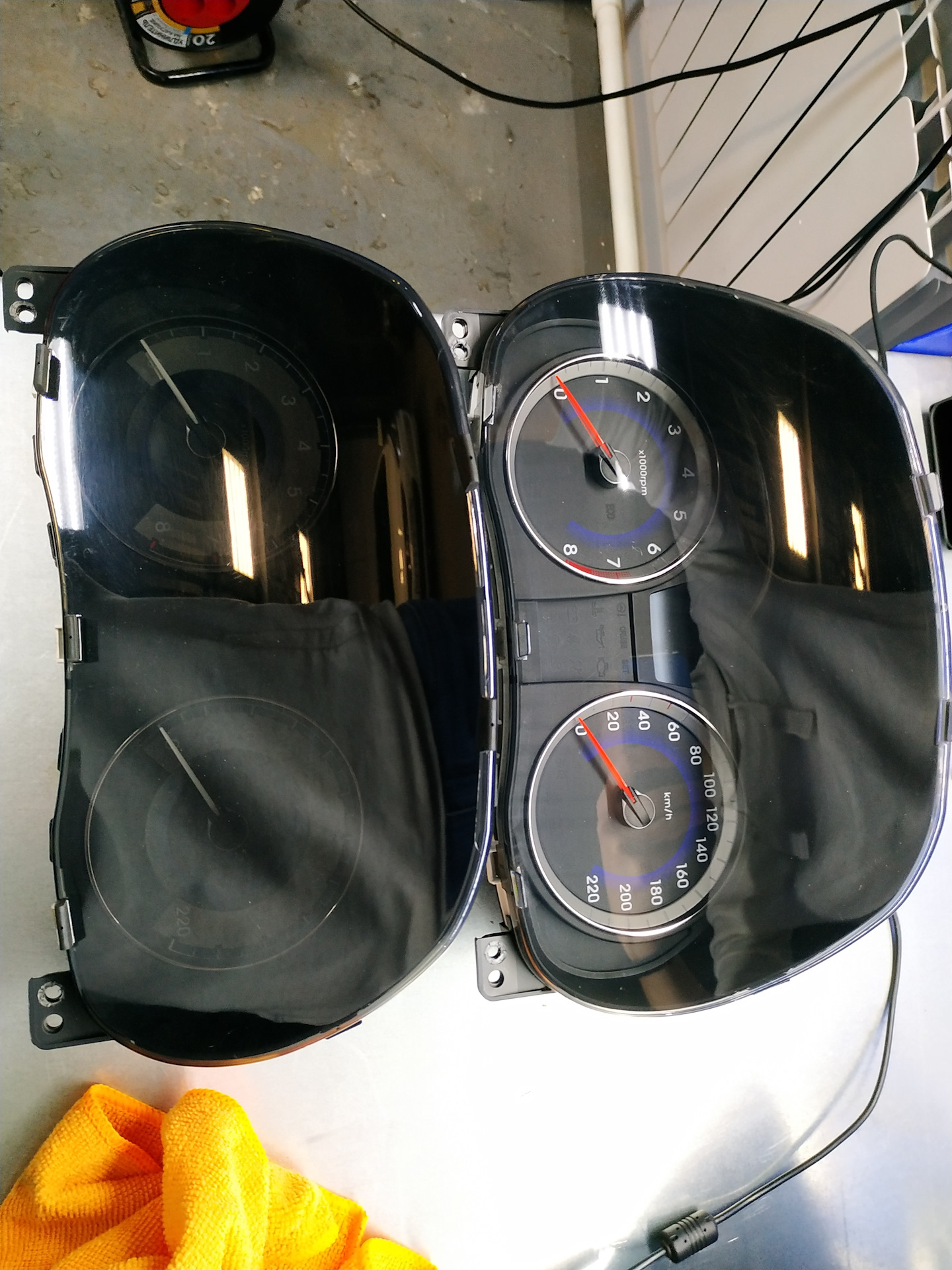 Панель приборов supervision — Hyundai Solaris, 1,6 л, 2016 года ...