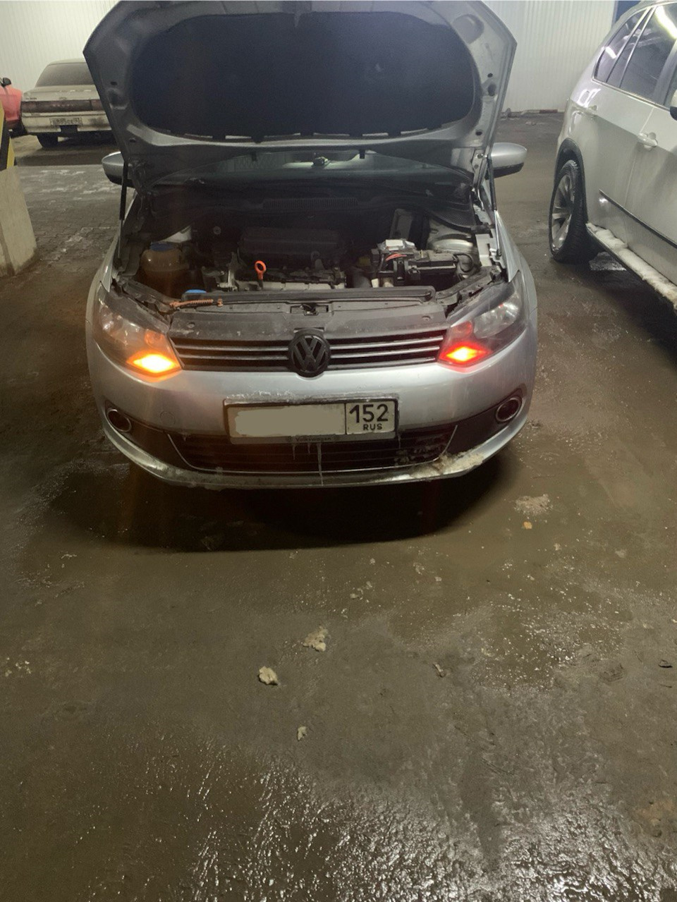 Оранжевые габариты (продалжение) — Volkswagen Polo Sedan, 1,6 л, 2013 ...