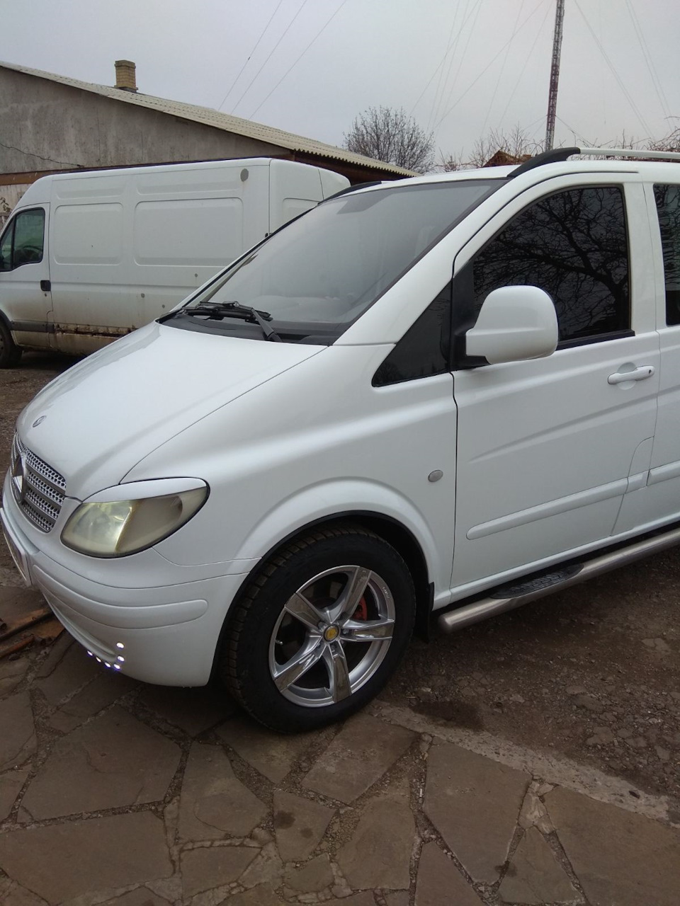 Поставили титаны. — Mercedes-Benz Vito (2G), 2 л, 2006 года | колёсные  диски | DRIVE2