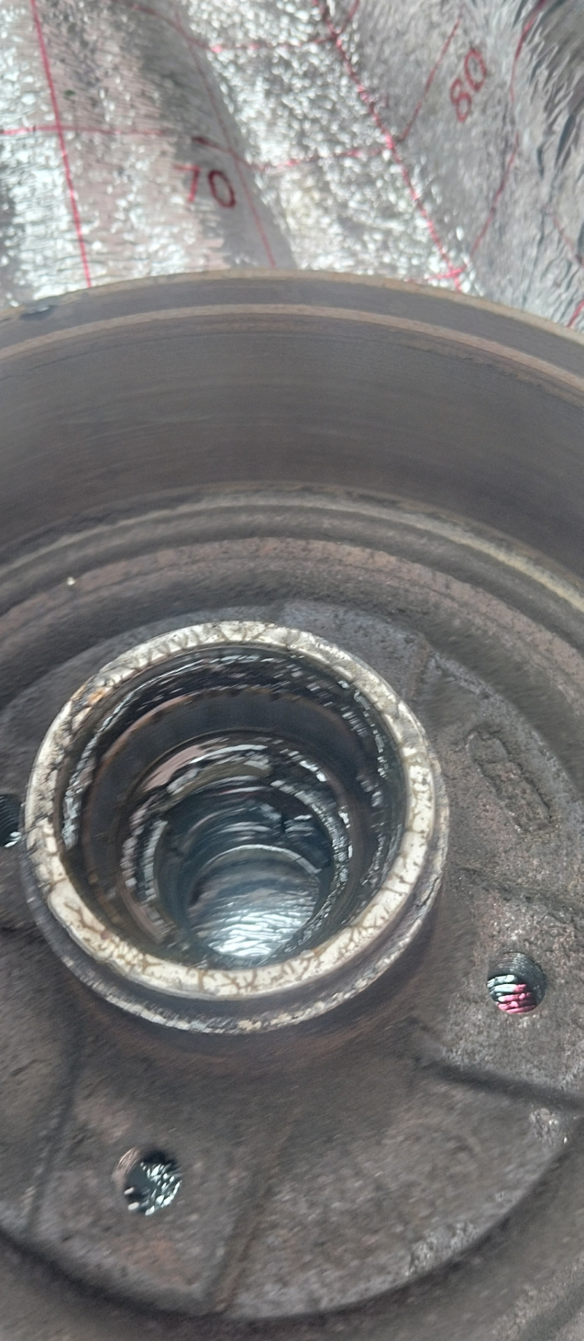 Замена смазки в задних подшипниках — Daewoo Nexia (N150), 1,5 л., 2013 ...